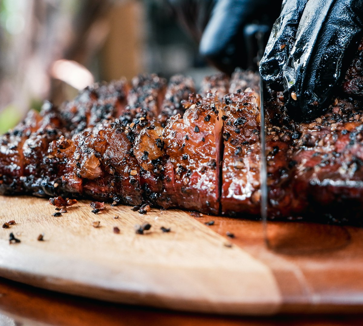 Pak Soii grilled ribeye